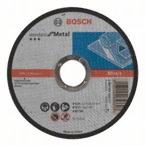 Диск отрезной BOSCH Standard 115х1,6х22 прямой, для металла (2.608.603.163)