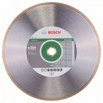 Диск алмазный Bosch 350x30/25,4 Standard for Ceramic (2.608.602.541)