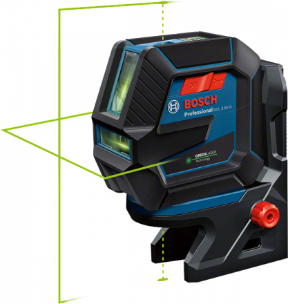 0.601.066.M02 Комбинированный нивелир Bosch GCL 2-50 G + RM 10 + DK 10 + Кейс