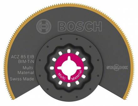 Сегментированный пильный диск Bosch ACZ 85 EIB BIM-TiN Multi Material, выпуклый (2.608.661.758)