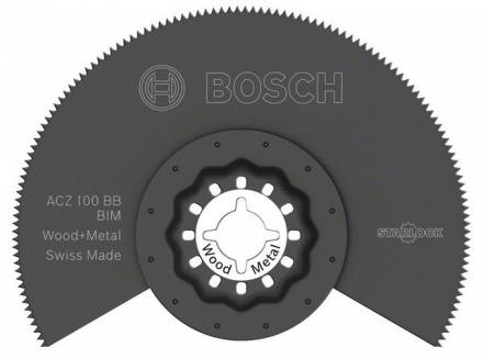 Сегментированный пильный диск Bosch ACZ 100 BB BIM Wood and Metal, выпуклый (2.608.661.633)
