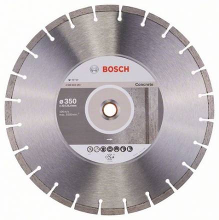 Диск алмазный Bosch 350x20/25,4 Standard for Concrete (2.608.602.544)
