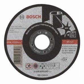 Диск отрезной BOSCH Expert for Inox, 115х2х22 прямой, для нерж. стали (2.608.600.093)