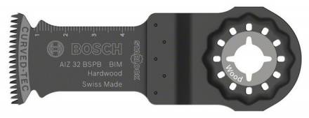 Погружное пильное полотно Bosch BIM AIZ 32 BSPB Hard Wood (2.608.661.645)