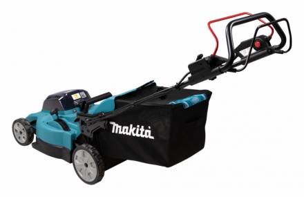 Аккумуляторная газонокосилка 48см, самоходная, 2х18V Makita DLM481CT2 (2х 5Ач, ЗУ)