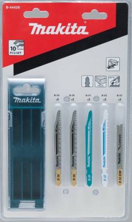 Набор пилок для лобзика 10 шт Makita B-44426
