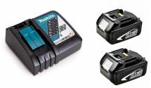 Набор 2 аккумулятора Makita BL 1860B 6 Ач и Зарядное устройство DC 18 (19RC60-2)