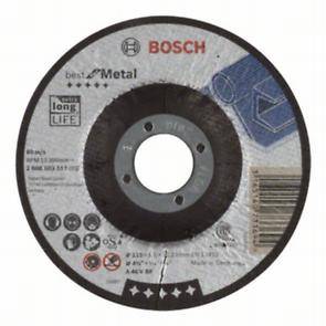 Диск отрезной BOSCH Best, 115х1,5х22 выпуклый, для металла (2.608.603.517)