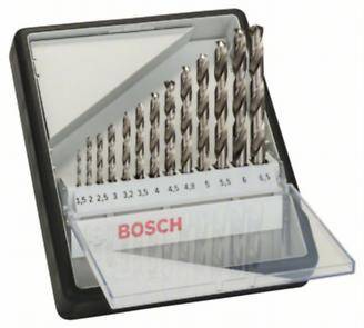 Набор свёрл по металлу Bosch Robust Line HSS-G (2.607.010.538)