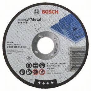 Диск отрезной BOSCH Expert 115х2,5х22 прямой, для металла (2.608.600.318)
