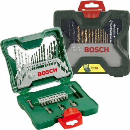Набор сверл и насадок-бит Bosch X-Line Titanium из 30 шт (2.607.019.324)