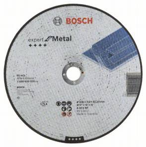 Диск отрезной BOSCH Expert 230х3х22 прямой, для металла (2.608.600.324)