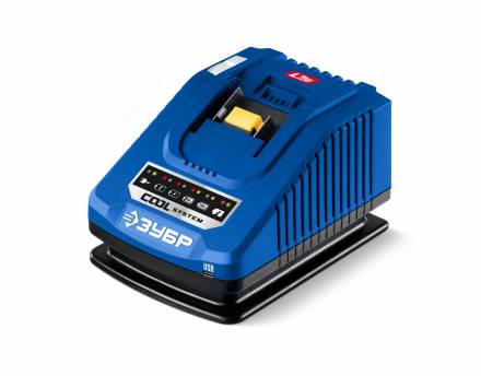 Зарядное устройство ЗУБР Turbo, 20 В, 1 порт, 6 А, для АКБ LMS ПРОФЕССИОНАЛ (TC-20-1)