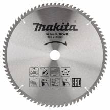 Диск пильный для алюминия Makita, 305x30х2.2, 80 зубьев (D-16520)