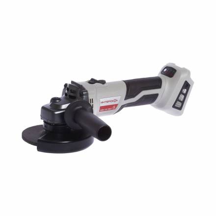 Аккумуляторная бесщеточная угловая шлифмашина ИНТЕРСКОЛ УШМ-125/18ВЭ, рег. оборотов, 1 акб 4 ач, з/у, кейс (684.4.1.70)