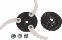 Триммерная головка Makita с пластиковыми ножами, М8х1,25R, М8/10х1,25LH (арт. 198383-1)