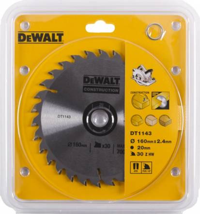 Диск пильный DeWALT DT 1143