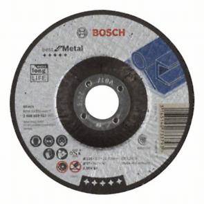 Диск отрезной BOSCH Best, 125х2,5х22 выпуклый, для металла (2.608.603.527)