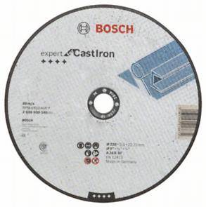 Диск отрезной BOSCH Expert for Cast Iron, 230х3х22 прямой, для чугуна (2.608.600.546)
