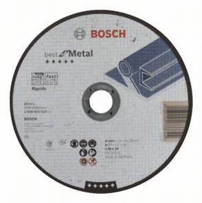 Диск отрезной BOSCH Best Rapido, 180х1,6х22 прямой, для металла (2.608.603.520)