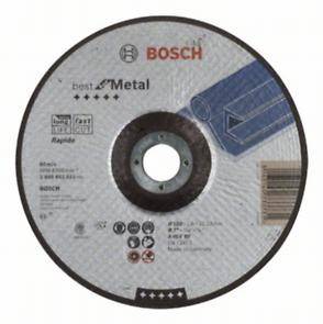 Диск отрезной BOSCH Best Rapido, 180х1,6х22 выпуклый, для металла (2.608.603.521)