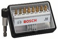Набор Bosch Robust Line из 8+1 насадок-бит S Max Grip (2.607.002.575)