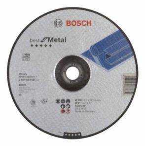 Диск отрезной BOSCH Best, 230х2,5х22 выпуклый, для металла (2.608.603.531)