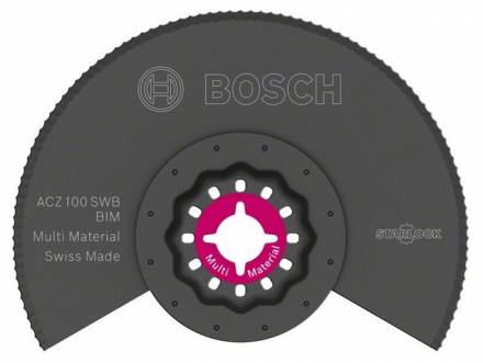 Сегментированный нож BIM с волнистой заточкой Bosch ACZ 100 SWB (2.608.661.693)