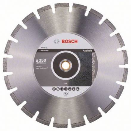 Диск алмазный Bosch 350x20/25,4 Standard for Asphalt (2.608.602.625)