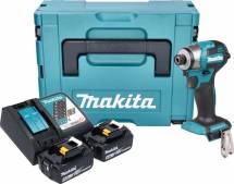 Аккумуляторный ударный шуруповерт (импакт) Makita DTD173RTJ (2х5Ач, ЗУ)