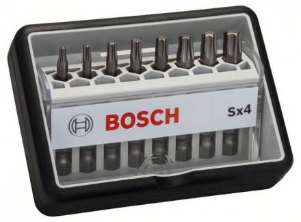Набор Bosch Robust Line из 8 насадок-бит Sx Extra Hart (2.607.002.559)