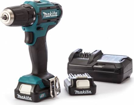 Дрель-шуруповерт Makita DF333DYX14 (2х1.5Ач, ЗУ, набор бит)
