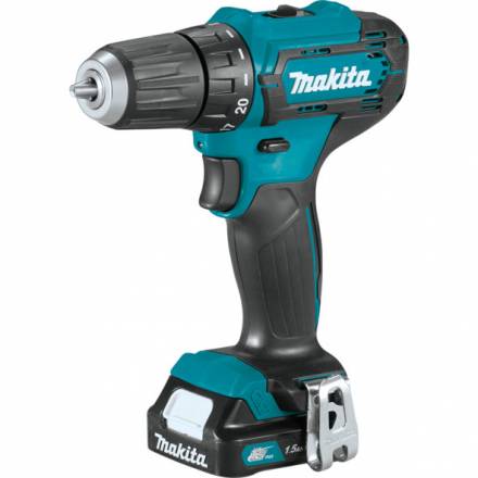 Дрель-шуруповерт Makita DF333DYX14 (2х1.5Ач, ЗУ, набор бит)